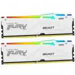 ОЗУ Kingston Fury Beast RGB KF564C32BWAK2-64 (DIMM, DDR5, 64 Гб (2 х 32 Гб), 6400 МГц)