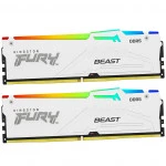 ОЗУ Kingston Fury Beast RGB KF564C32BWEAK2-64 (DIMM, DDR5, 64 Гб (2 х 32 Гб), 6400 МГц)