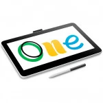 Графический планшет Wacom One 13 Touch pen display DTH134W0B 4096, Цветной дисплей