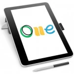 Графический планшет Wacom One 13 Touch pen display DTH134W0B 4096, Цветной дисплей