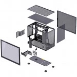 Корпус Jonsbo D32 PRO Черный D32 PRO BLACK (Mini-Tower)