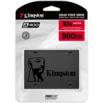 Внутренний накопитель Kingston A400 SA400S37/960G SSD (твердотельные), 960 ГБ, 2.5 дюйма, SATA
