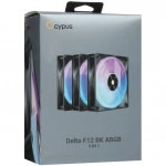 Система охлаждения Ocypus Delta F12 BK ARGB 3-IN-1 Delta-F12-BK3AM00X-GL Для системного блока