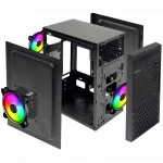 Корпус Ginzzu B410 Black (Mini-Tower)