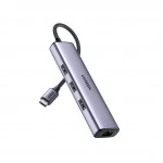 Аксессуар для ПК и Ноутбука UGREEN CM475/60600, 3*USB3.0A, 1*RJ45
