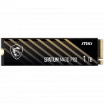 Жесткий диск MSI SPATIUM M470 PRO PCIE4.0 NVME M.2 1TB SSD (твердотельные), 1 ТБ, M.2, PCIe