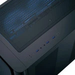 Корпус Aerocool P500C Black P500C-G-BK-V1 Mid-Tower