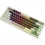 Клавиатура Royal Kludge L75 Mokko Grey (Beige Switch) 6935280827068 Беспроводная, Bluetooth
