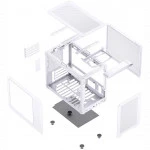 Корпус Jonsbo C6 MAX White Mini-Tower