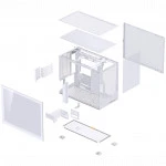 Корпус Jonsbo D32 Pro White D32 PRO White Mini-Tower