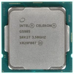 Процессор Intel Celeron G5905 SRK27 OEM (3.5 ГГц, 4 МБ, OEM)