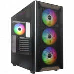 Корпус Montech XR WOOD BLACK Mid-Tower