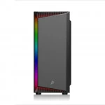 Корпус 1STPLAYER Rainbow RB-4 Black RB-4-BK-1F5M Mid-Tower