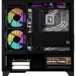 Корпус Formula Crystal Z1M Plus FR Black CRYSTAL Z1M + FR Mini-Tower