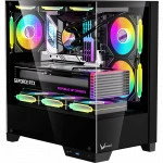 Корпус Formula Crystal Z1M Plus FR Black CRYSTAL Z1M + FR Mini-Tower