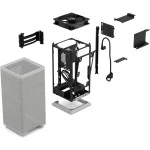 Корпус FRACTAL DESIGN Mood Light Gray FD-C-MOD1N-01 (Mini-Tower)