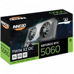 Видеокарта Inno3D GeForce RTX 5060 TWIN X2 OC N50602-08D7X-195070N 8 ГБ