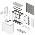 Корпус HAVN HS 420 VGPU White HVN-CA-HS420-07 Mid-Tower