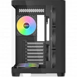 Корпус Sama V60 Black V60-BKADA7X1-GL Mid-Tower