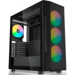 Корпус Sama S40 Black S40-BKAPA4X1-GL Mid-Tower
