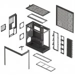 Корпус HAVN HS 420 Black HVN-CA-HS420-06 Mid-Tower