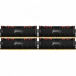 ОЗУ Kingston FURY Renegade RGB KF430C16RBAK4/128 (DIMM, DDR4, 128 Гб (4 х 32 Гб), 3200 МГц)