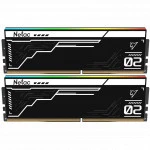 ОЗУ Netac Shadow II RGB NTS2D5P76DP-32K C36 543176 (DIMM, DDR5, 32 Гб (2 х 16 Гб), 7600 МГц)