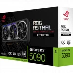 Видеокарта Asus GeForce RTX 5090 ROG ASTRAL GAMING ROG-ASTRAL-RTX5090-O32G-BTF-GAMING (32 ГБ)