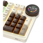 Клавиатура Royal Kludge N99 Mokko Grey (Beige Switch) 6935280828607 (Беспроводная, Bluetooth)