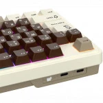 Клавиатура Royal Kludge N99 Mokko Grey (Beige Switch) 6935280828607 (Беспроводная, Bluetooth)