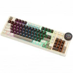 Клавиатура Royal Kludge N99 Mokko Grey (Cream Switch) 6935280828591 (Беспроводная, Bluetooth)