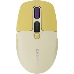 Мышь Canyon MW-26 LCD Silent Dual Mode Wireless Yellow CNS-CMSW26Y