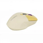 Мышь Canyon MW-26 LCD Silent Dual Mode Wireless Yellow CNS-CMSW26Y