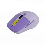 Мышь Canyon MW-26 LCD Silent Dual Mode Wireless Violet CNS-CMSW26V