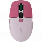 Мышь Canyon MW-26 LCD Silent Dual Mode Wireless Pink CNS-CMSW26P