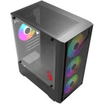 Корпус Bloody CC-124 Black CC-124-BK Mini-Tower