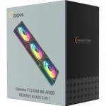Система охлаждения Ocypus Gamma F12 UNI BK ARGB REVERSE BLADE 3-IN-1 Gamma-F12-BK3AM01U-GL Для системного блока