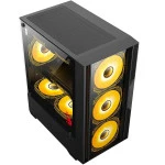 Корпус Bloody CC-123 Black CC-123-BK Mid-Tower