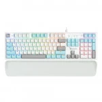 Клавиатура Bloody S515R ICY WHITE S515R /ICY WHITE/RED (Проводная, USB)