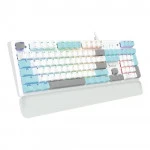 Клавиатура Bloody S515R ICY WHITE S515R /ICY WHITE/RED (Проводная, USB)