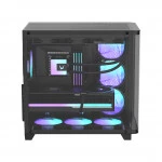 Корпус Formula Crystal U2 Floe Black Mid-Tower