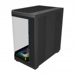 Корпус FSP U580-BA Black (Super/Ultra-Tower)