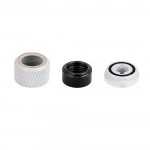 Охлаждение Thermaltake Pacific SF Hard Tube 16mm OD Compression White CL-W389-CA16WT-A (Компоненты СВО)