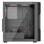 Корпус 1STPLAYER T7 P Black T7-P-BK-4F7 (Mid-Tower)