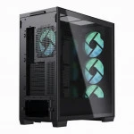 Корпус Aerocool APNX C1-R Black C1-R-BK-V1 (Mid-Tower)