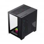Корпус GameMax Infinity Mini 7 ARGB Fans + Controller Black 9101-0000R0191 Mini-Tower