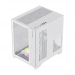 Корпус GameMax Infinity Mini 7 ARGB Fans + Controller White 9101-0000R00190 (Mini-Tower)