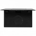 Распределитель питания Premier 2R USB Horizontal Black PX/BL-HOR-2R-2USB-BLK