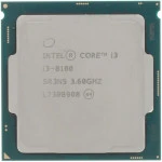 Процессор Intel Core i3-8100 CM8068403377308 3.6, 6, OEM