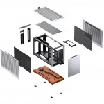 Корпус Jonsbo T9 Silver T9-5.0 silver Small Form Factor